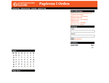 Tablet Screenshot of papirene.elev.no